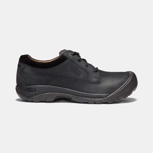 Chaussures Keen Soldes | Chaussure Casual Keen Austin Casual Waterproof Homme Noir (FRY986210)
